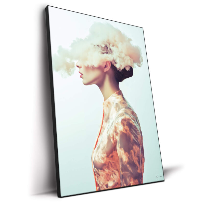 Jade Teal Wall Decor by Philippe HUGONNARD