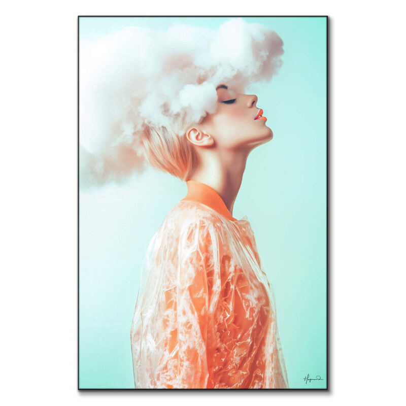 Blake Pink Wall Art by Philippe HUGONNARD