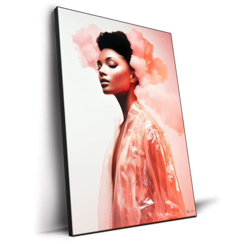 Dahlia Pink Wall Decor by Philippe HUGONNARD