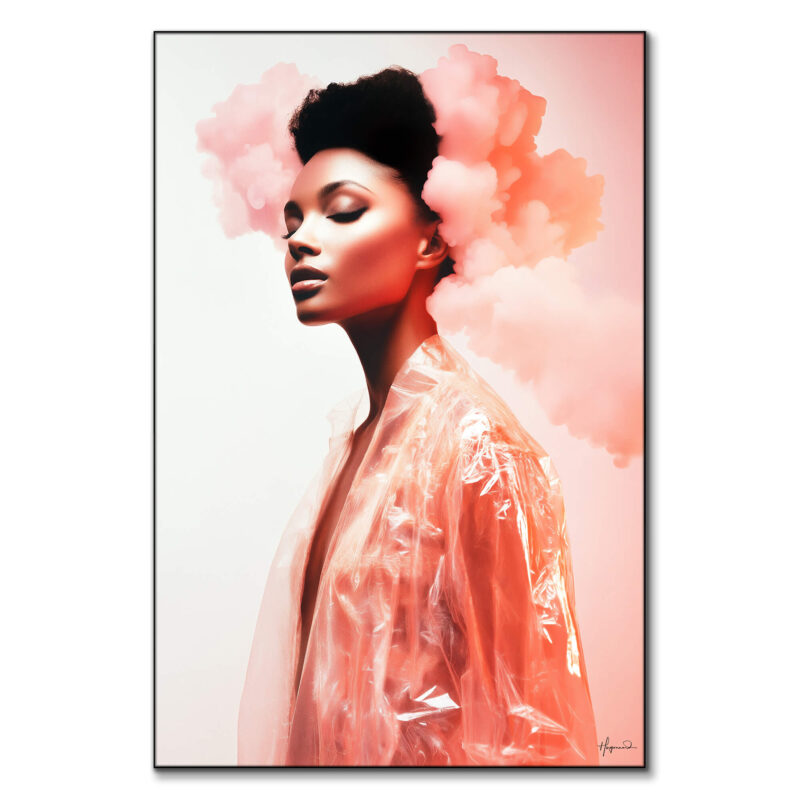 Dahlia Pink Wall Art by Philippe HUGONNARD