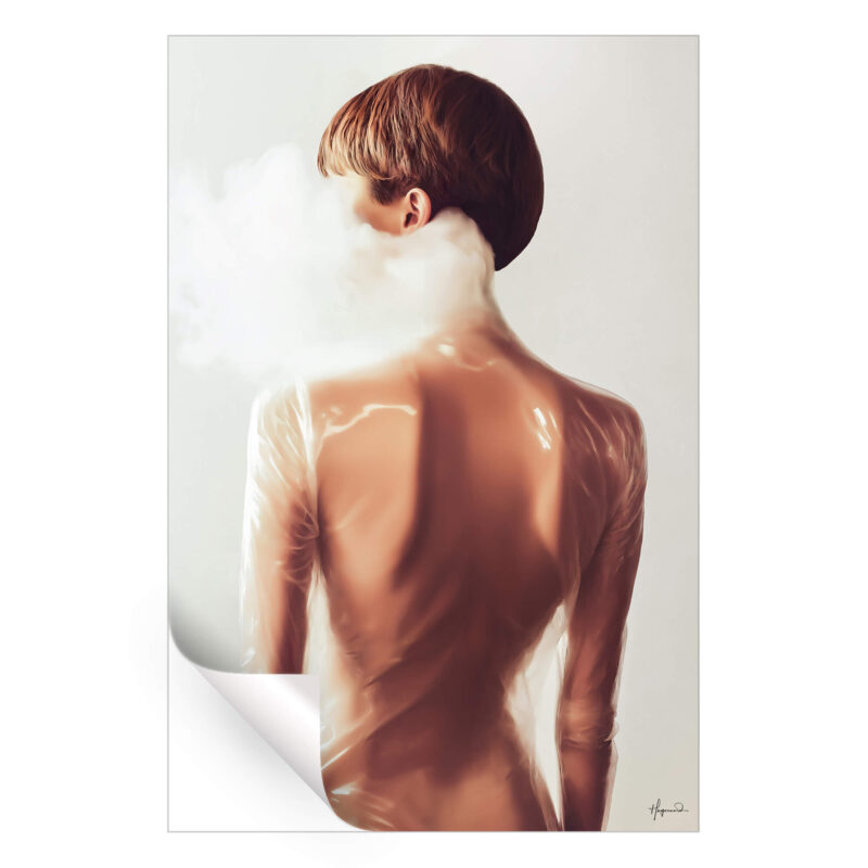 Kylie Pastel Wall Art by Philippe HUGONNARD