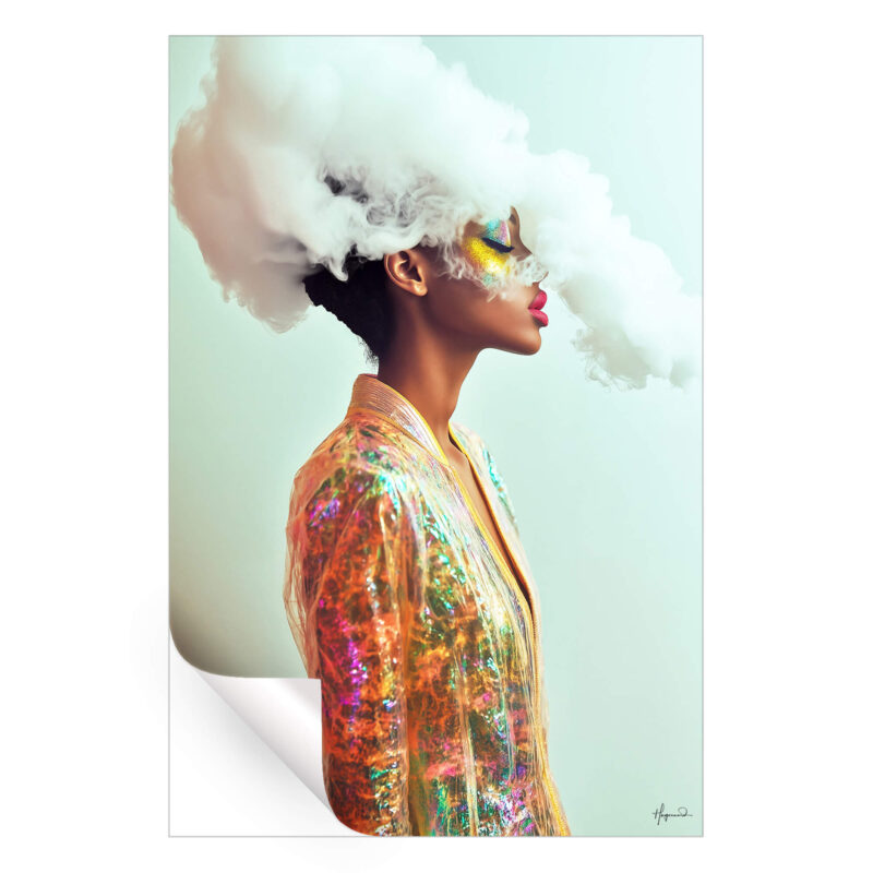 Elowen Pastel Wall Art by Philippe HUGONNARD