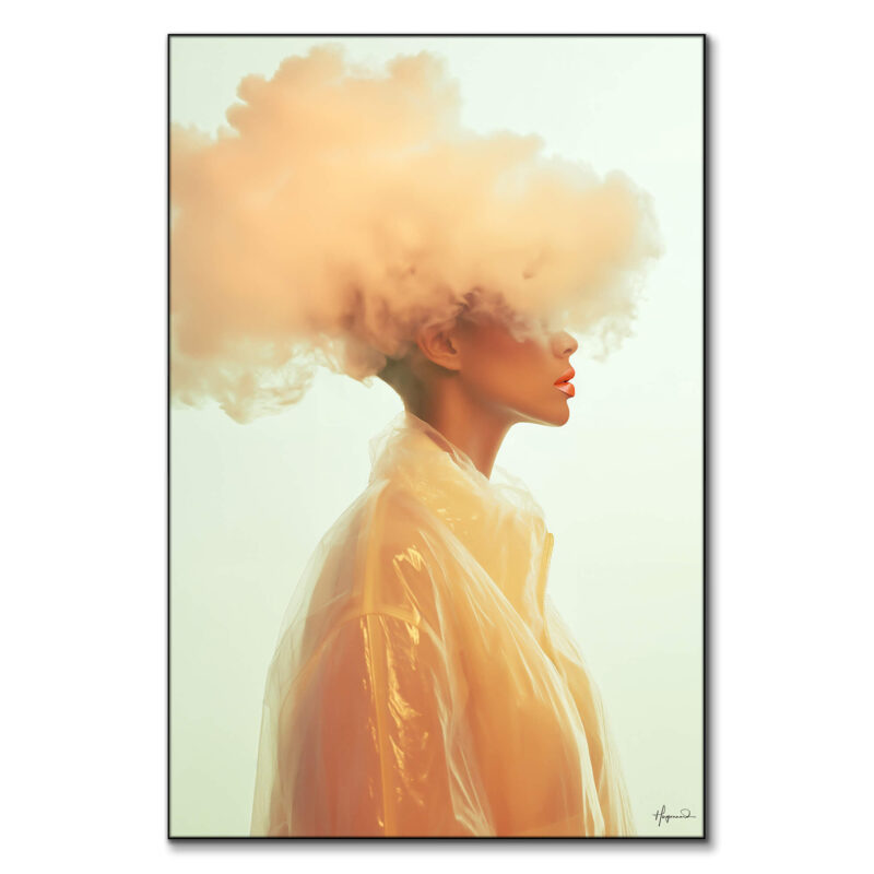 Scarlett Yellow Wall Art by Philippe HUGONNARD