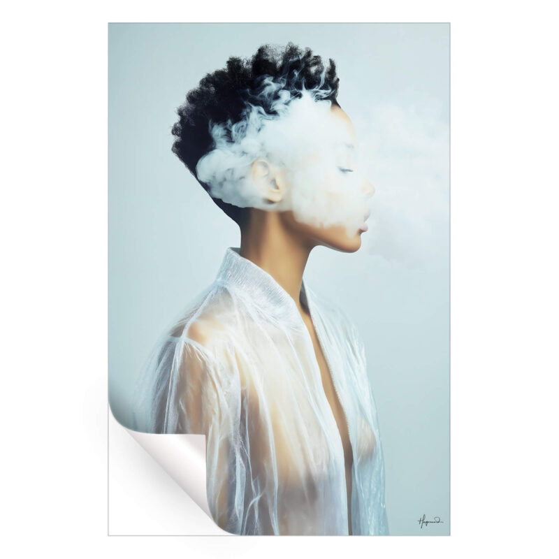 Sasha Pastel Wall Art by Philippe HUGONNARD