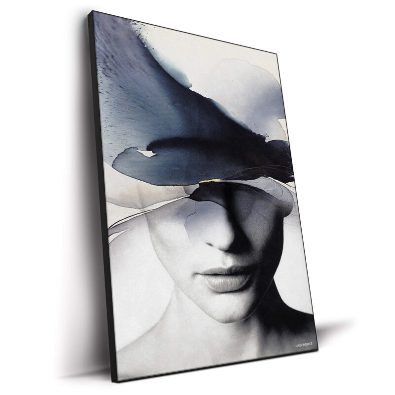 Blue Dreams Black and White Wall Decor by Underdott