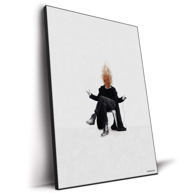 It Is What It Is Black and White Wall Decor by Underdott