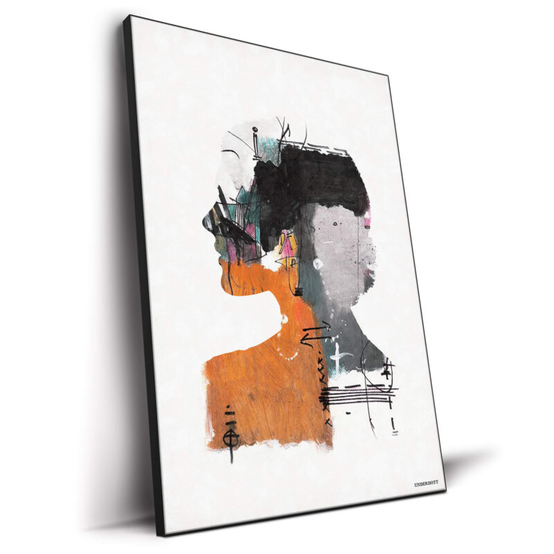 Harmonic Abstraction Colorful Wall Decor by Underdott