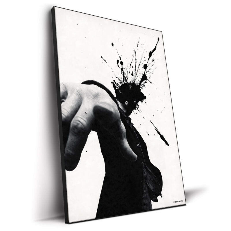 Emphasis Black and White Wall Decor by Underdott