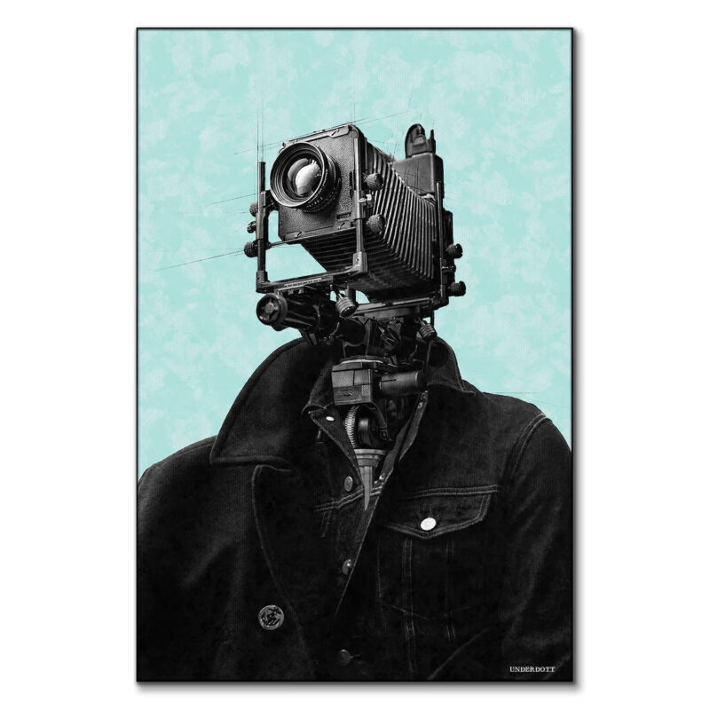 Surreal Scenarios Black and White Wall Art by Underdott