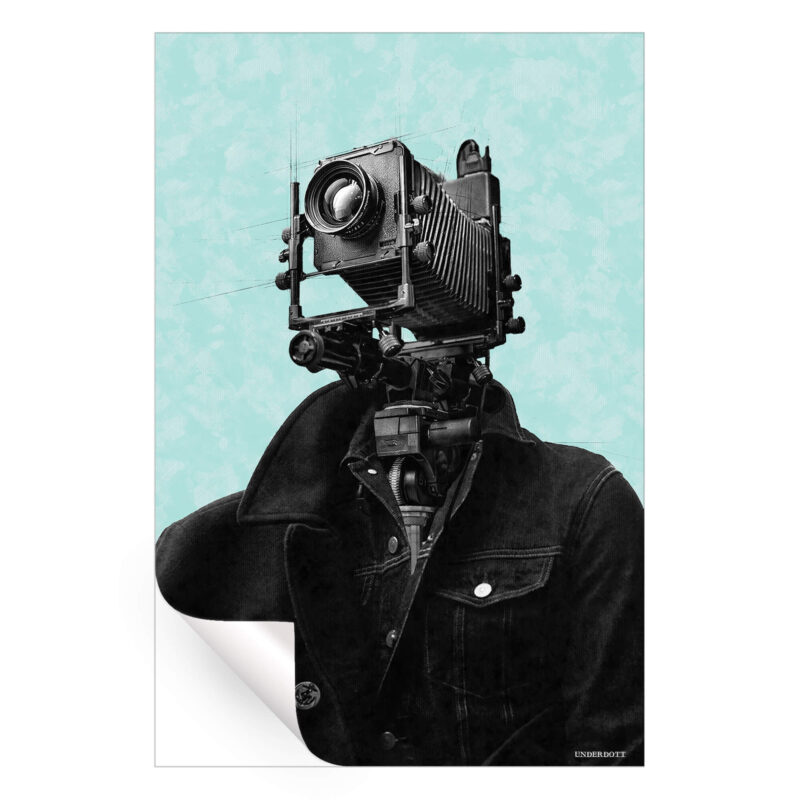 Surreal Scenarios Black and White Wall Art by Underdott