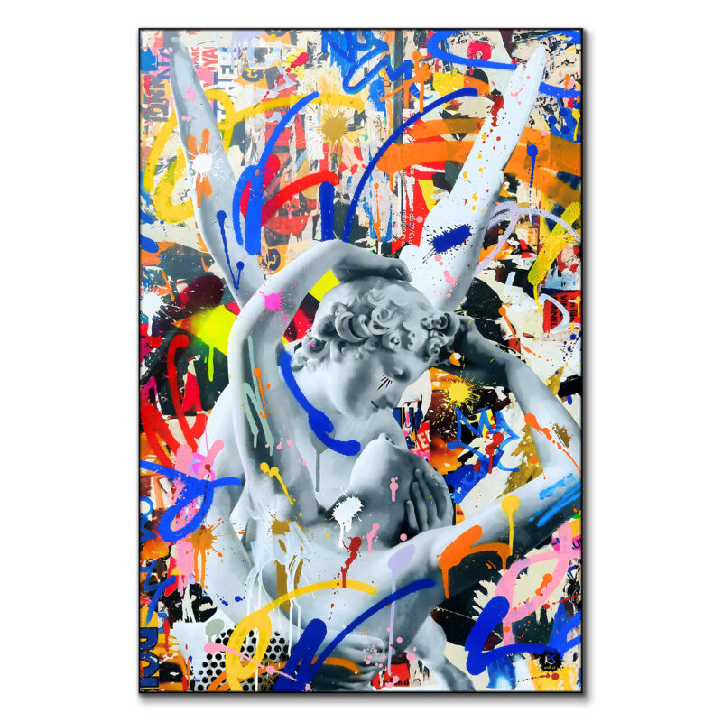 The Perfect Match Vibrant Wall Art by RS Artist