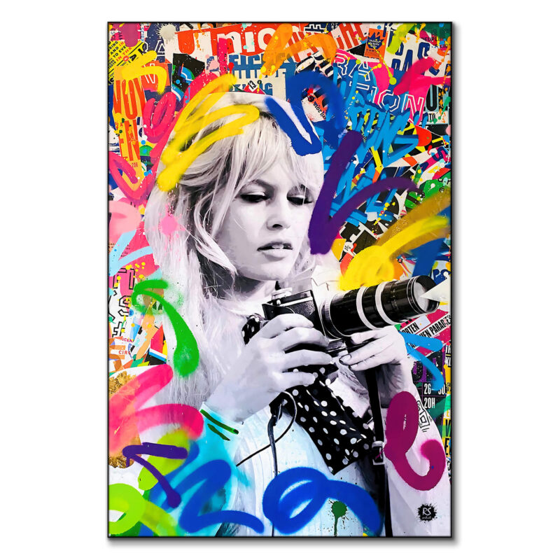 Just a Picture Vibrant Wall Art by RS Artist