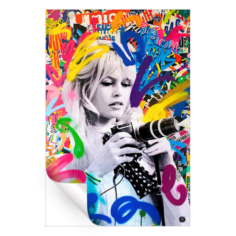 Just a Picture Vibrant Wall Art by RS Artist