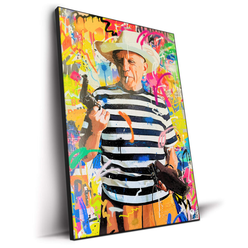 The World of Pablo Vibrant Wall Decor by RS Artist