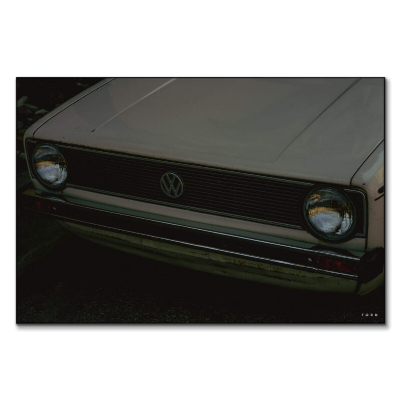 VW Made Black and White Wall Art by Nick Ford
