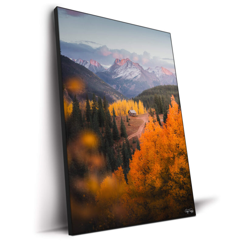 Cabin In The Woods Warm Wall Decor by Paige Tingey