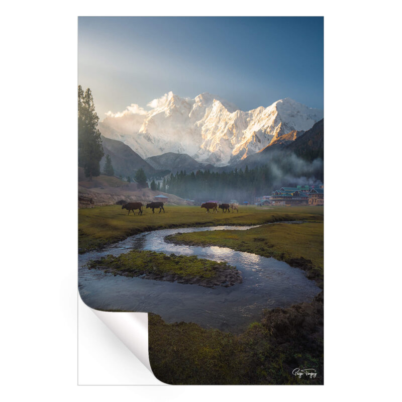 Fairy Meadows Green Wall Art by Paige Tingey