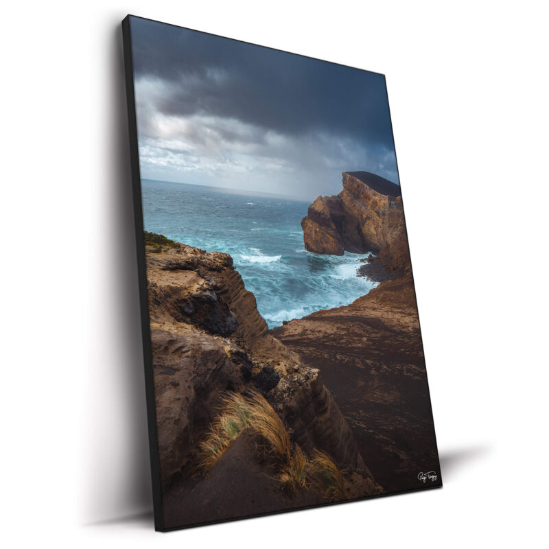 Stormy Azores Blue Wall Decor by Paige Tingey