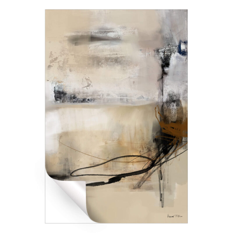 Dream Big No. 02 Neutral Wall Art by Karine Tonial Grimm