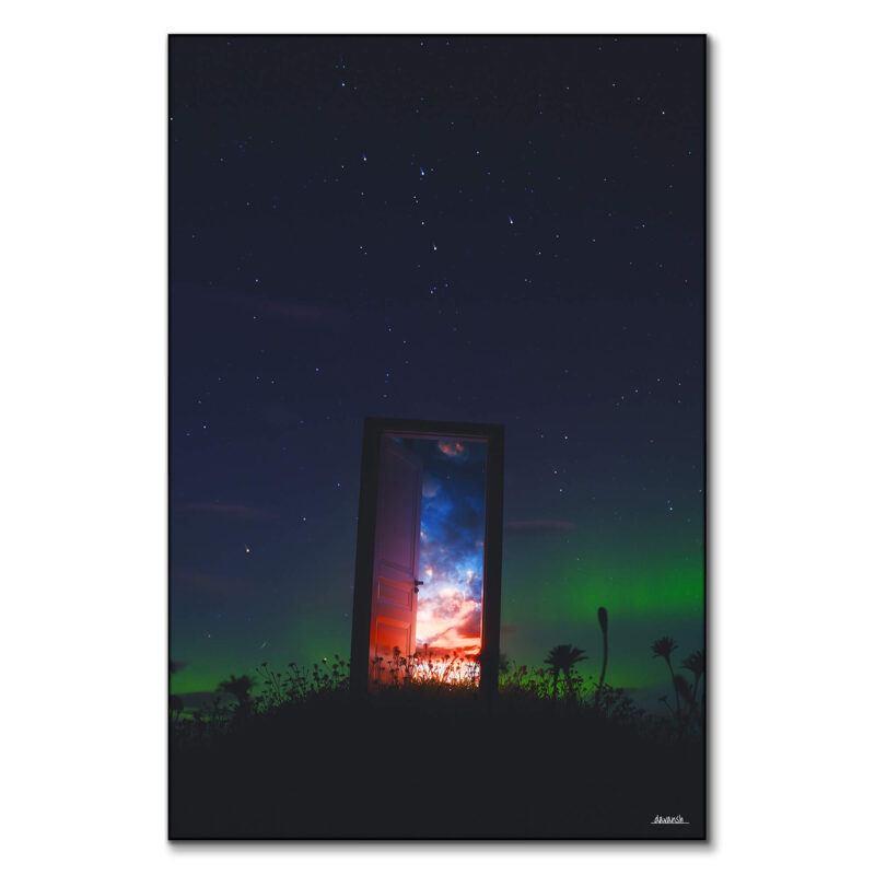 Worth a Hike Vibrant Wall Art by Davansh Atry