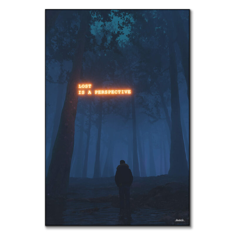 POV Dark Wall Art by Davansh Atry