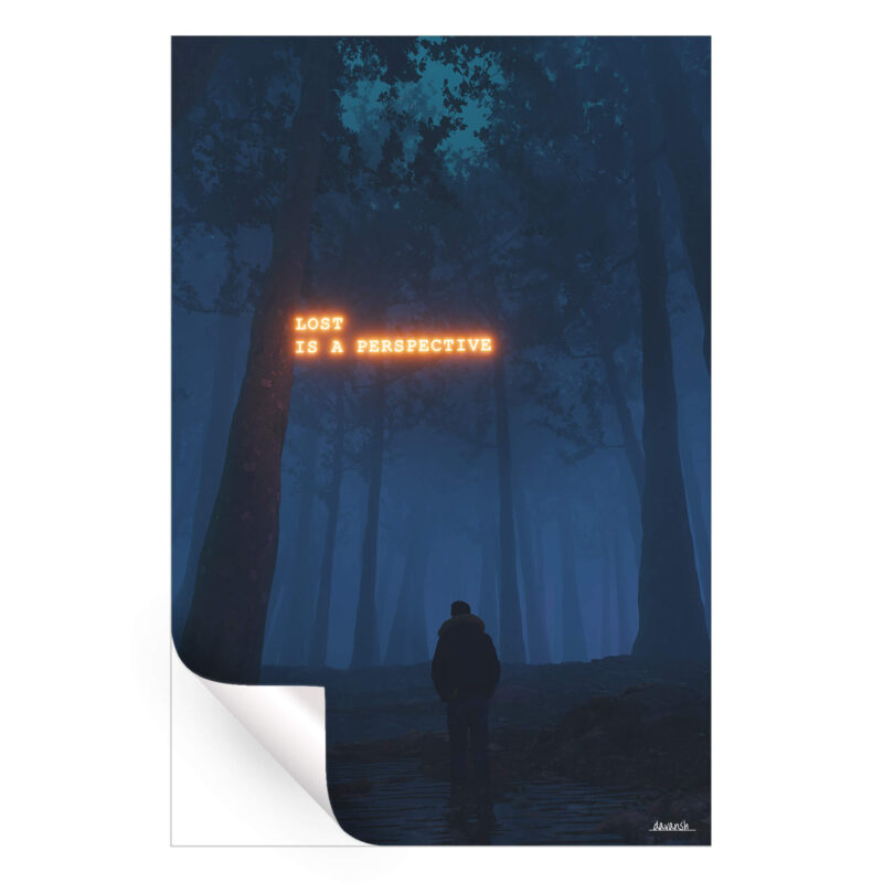 POV Dark Wall Art by Davansh Atry