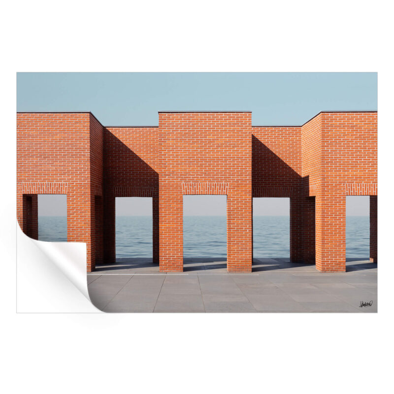 Castle Vibrant Wall Art by Yamakasino