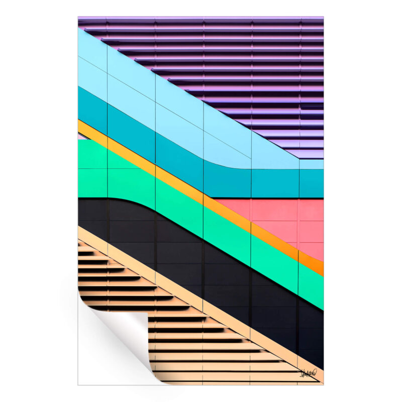 Turbo Vibrant Wall Art by Yamakasino