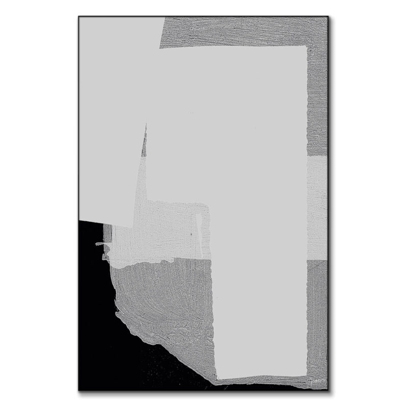 Boise Enclave Black and White Wall Art by Artur Chen