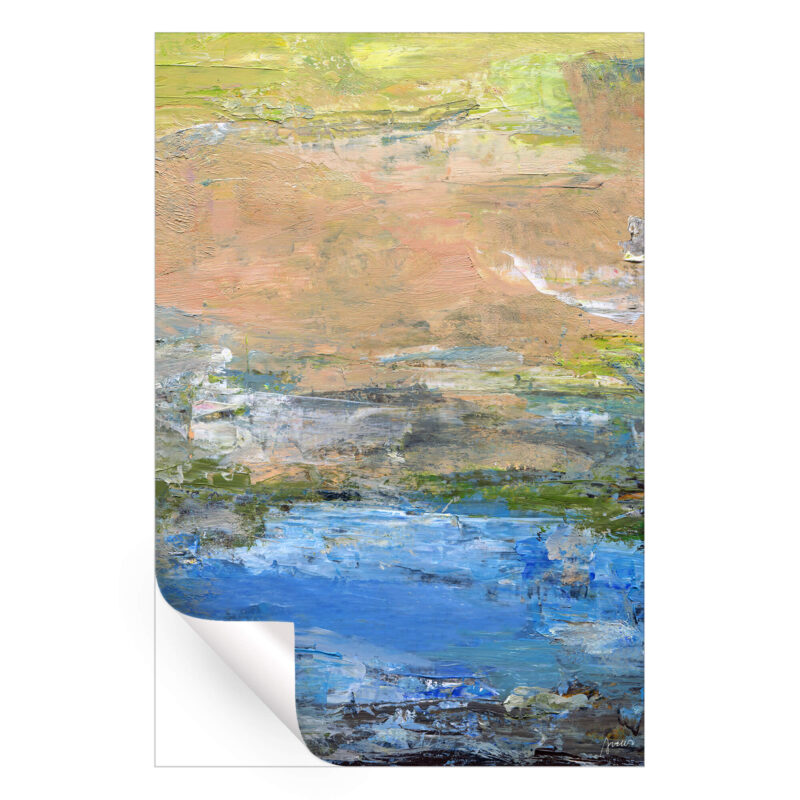 The Distance Yellow Wall Art by Artur Chen