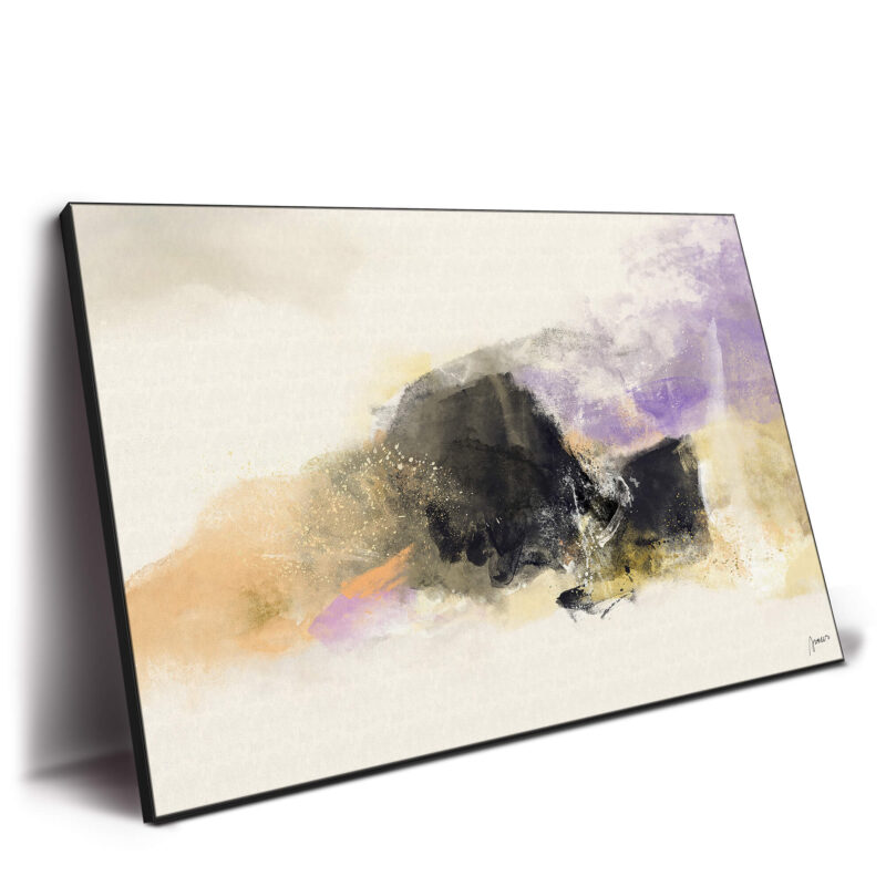 Inner Landscape Yellow Wall Decor by Artur Chen