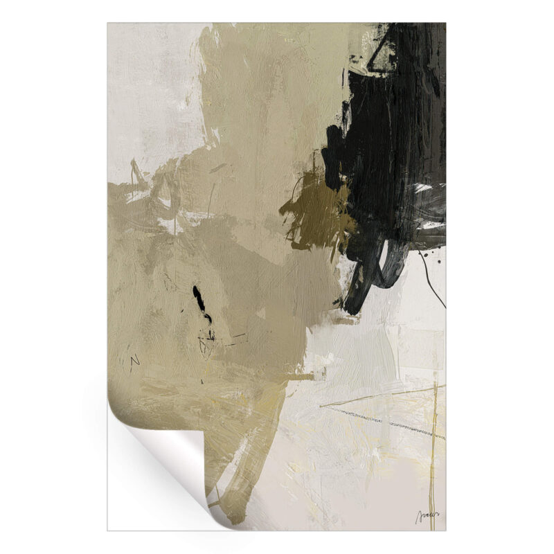 Dust and Ink Brown Wall Art by Artur Chen