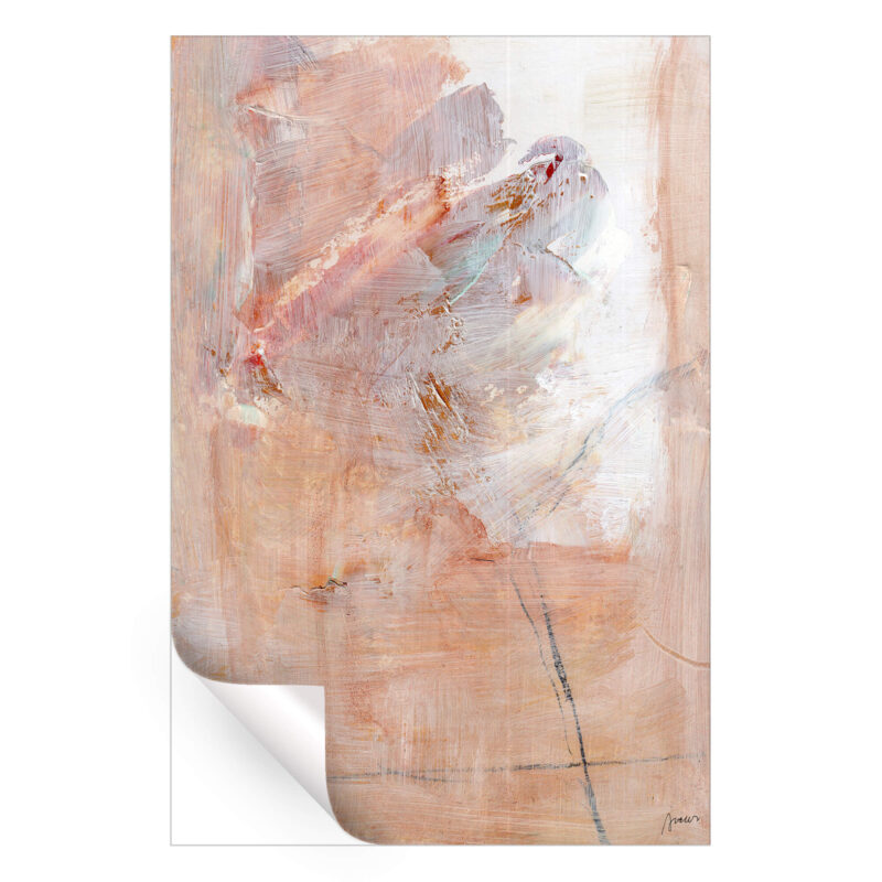 Whispers of Time Orange Wall Art by Artur Chen