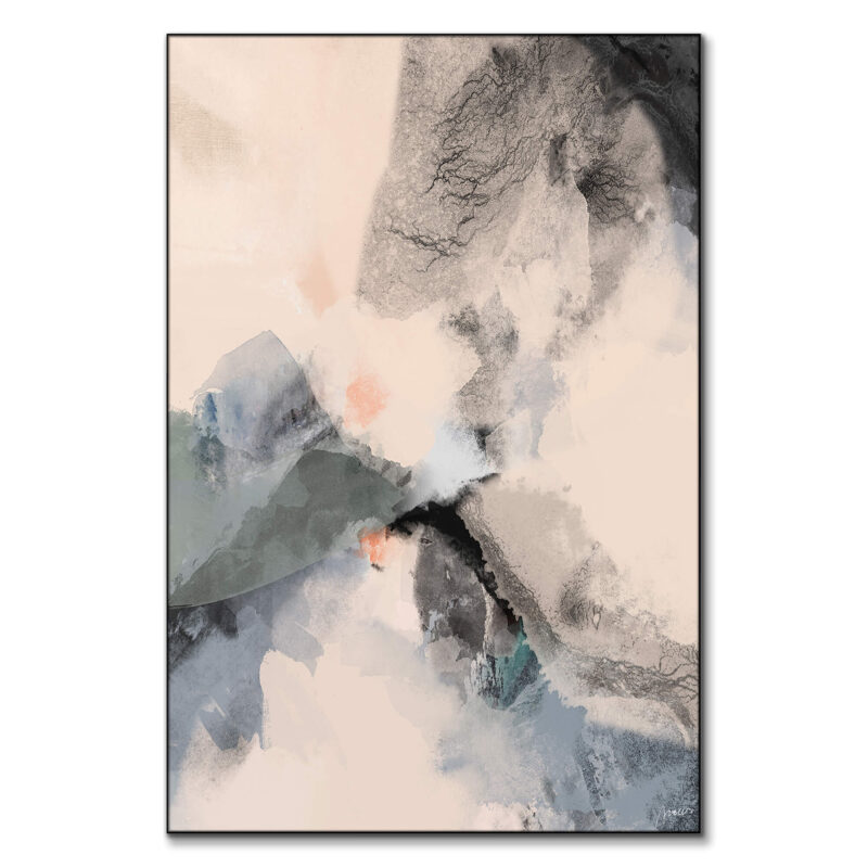 Light and Shadow Impression I Black Wall Art by Artur Chen