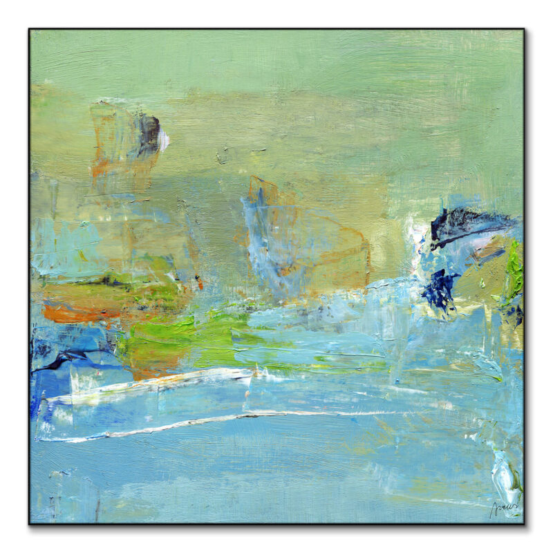 Spring Tide Awakening Green Wall Art by Artur Chen