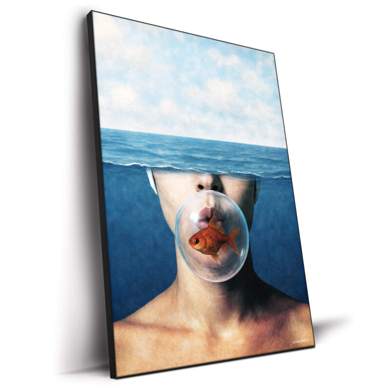 Breath of the Sea Blue Wall Decor by Underdott