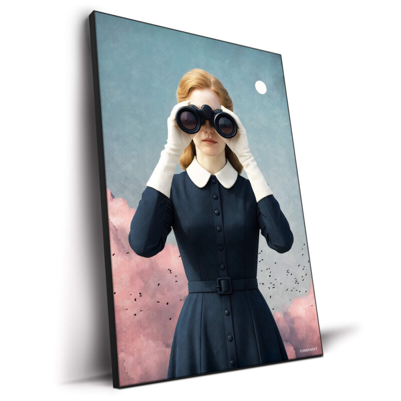 Searching for Horizons Pink Wall Decor by Underdott