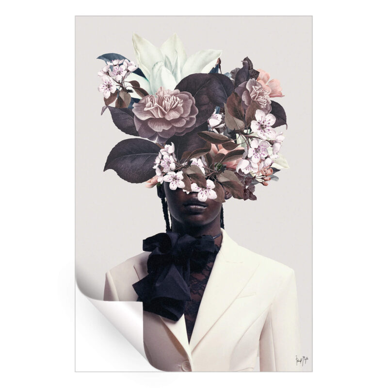 All the Winters I Bloomed For You Black and White Wall Art by Frank Moth