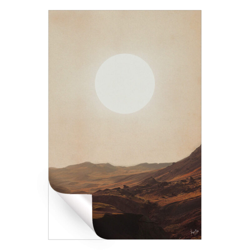 A Bright Glimpse To Our Future Neutral Wall Art by Frank Moth