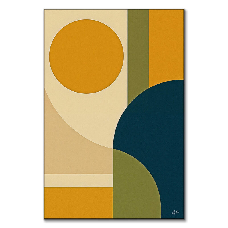 Light Within Yellow Wall Art by George Rosaly