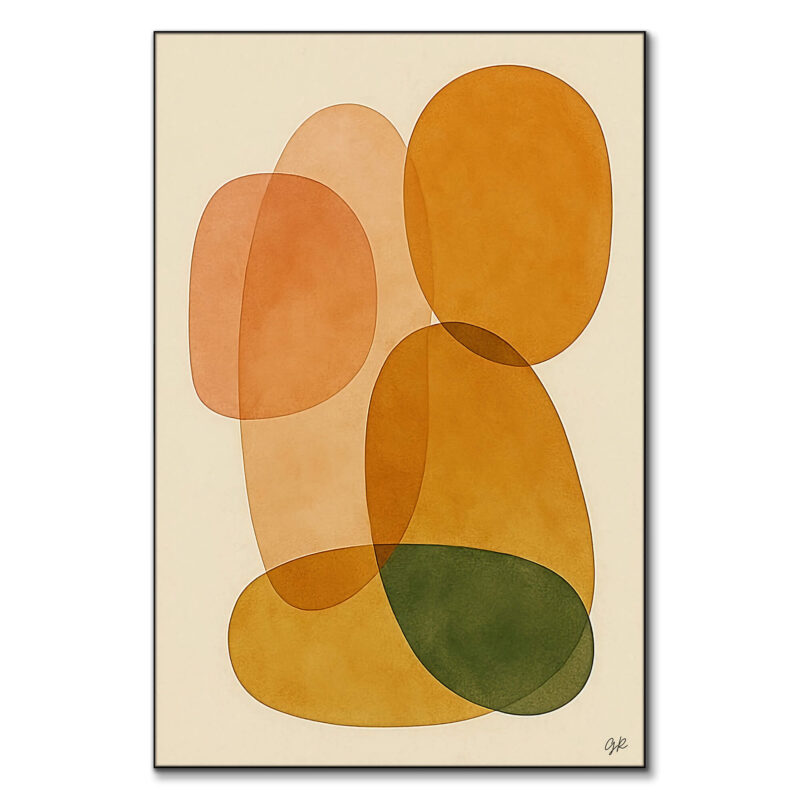 Strength in Stillness Warm Wall Art by George Rosaly