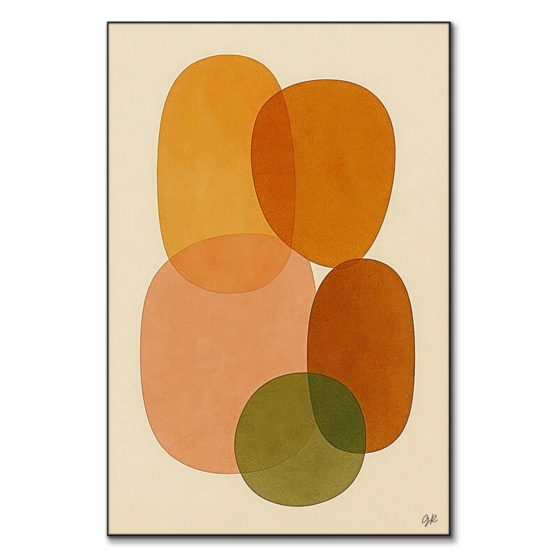 Burden We Carry Warm Wall Art by George Rosaly