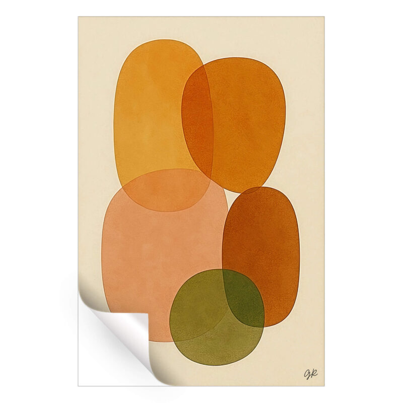 Burden We Carry Warm Wall Art by George Rosaly