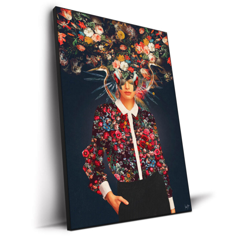 Your Head Was Full of Colors that Had No Names Vibrant Wall Decor by Frank Moth