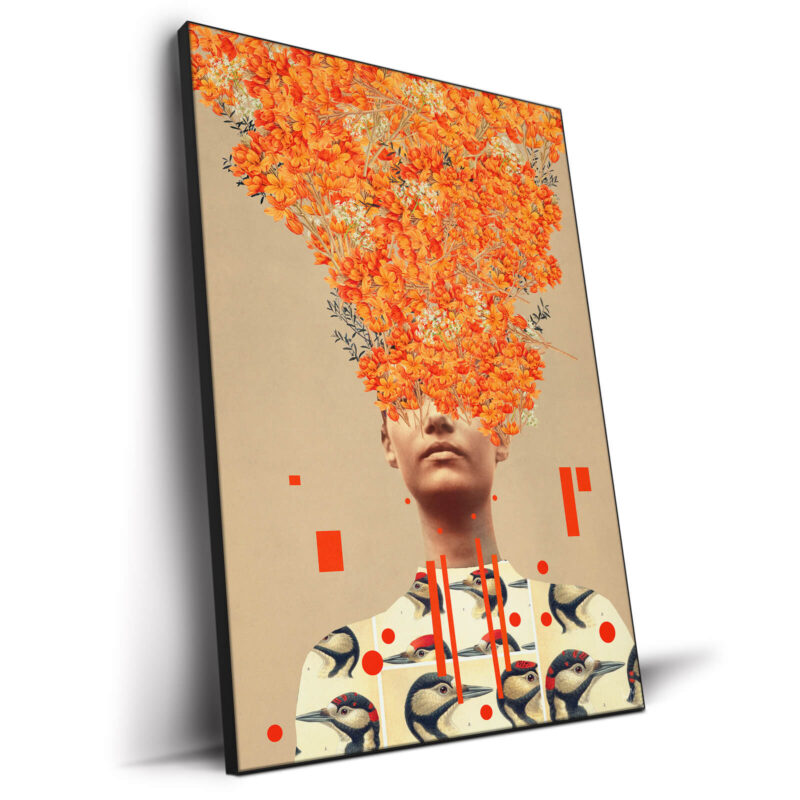 Bird Flight In Autumn Warm Wall Decor by Frank Moth