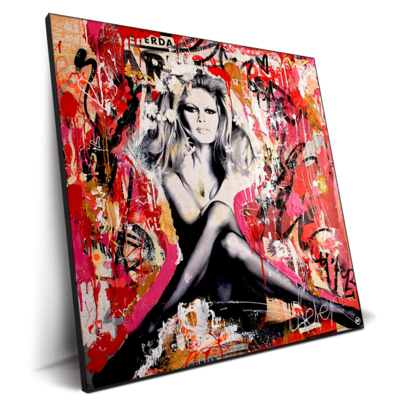 Brigitte is in St-Tropez again Warm Wall Decor by Michiel Folkers