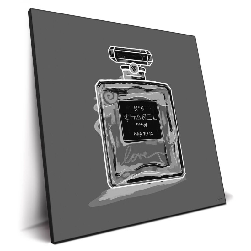 Grey No.5 Black and White Wall Decor by Nuwarhol