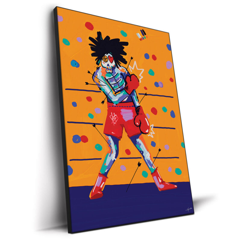 Good Fight Vibrant Wall Decor by Nuwarhol