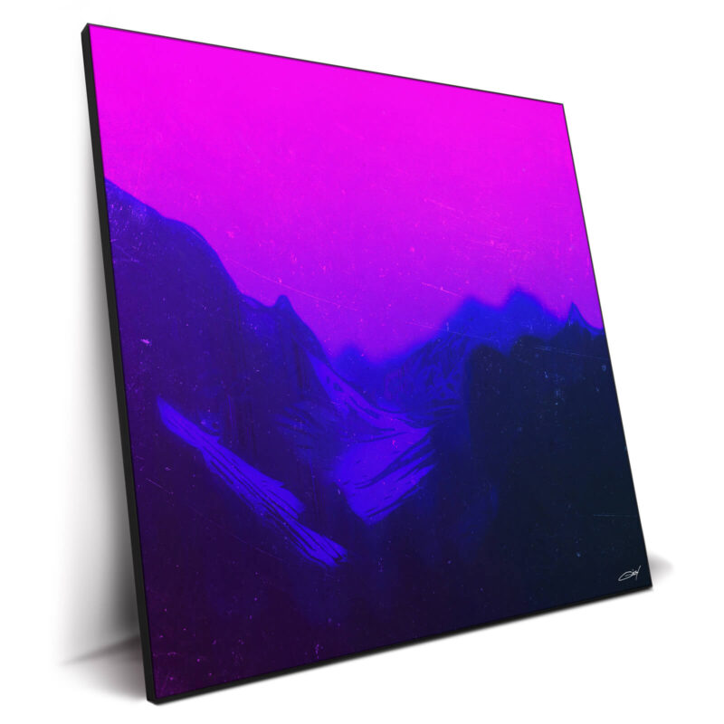 Enjoy the Silence Purple Wall Decor by Jamison Gish