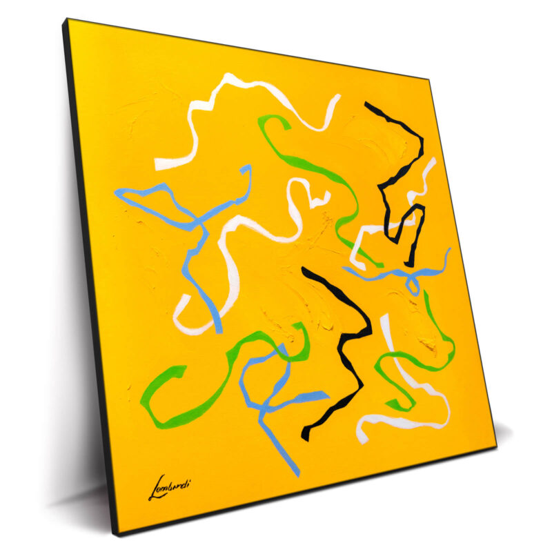 Twist #7 Warm Wall Decor by Bob Lombardi